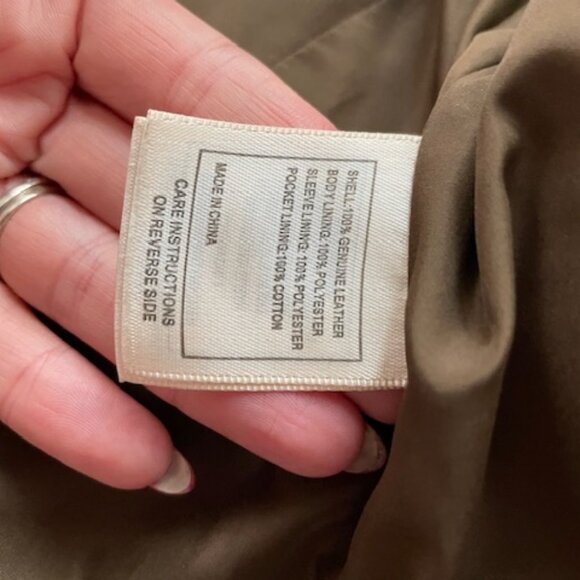 June Brown Suede Moto Jacket Size XS - Picture 2 of 8